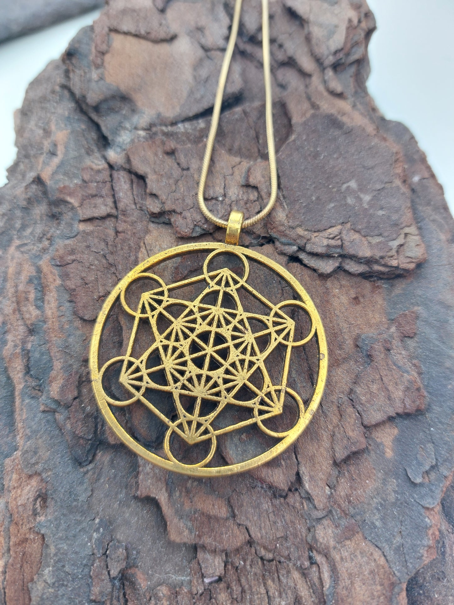 Gold Metatron Necklace