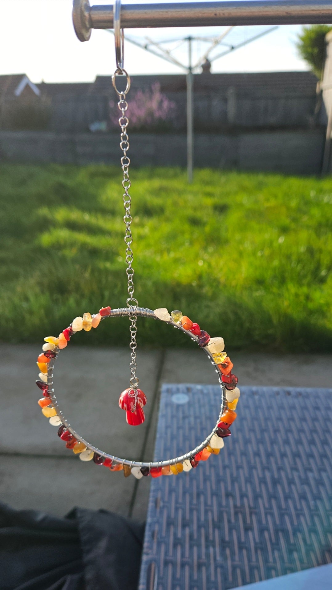 Red suncatcher