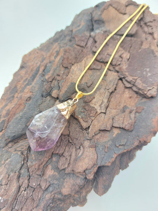 Amethyst necklace