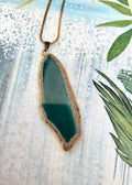Green Agate Necklace