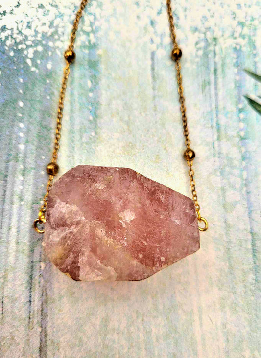 Rose Quartz Necklace