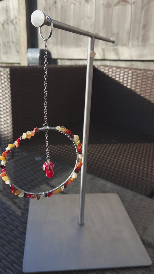 Red suncatcher