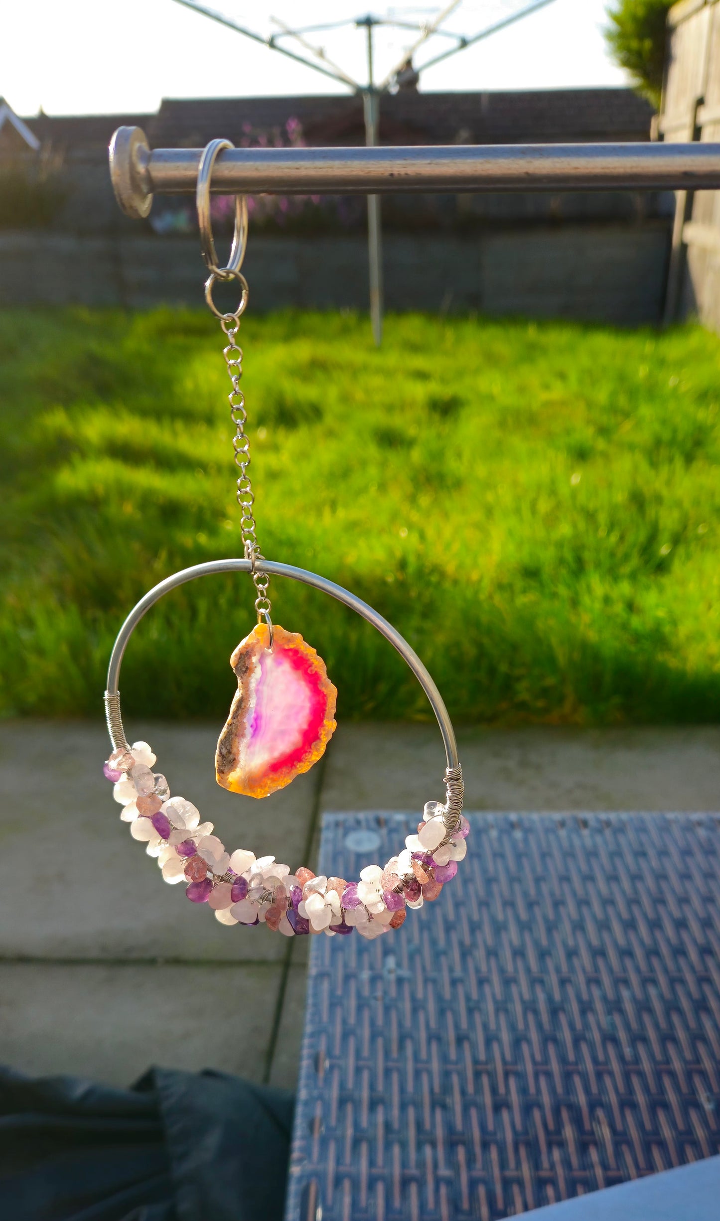 Purple suncatcher