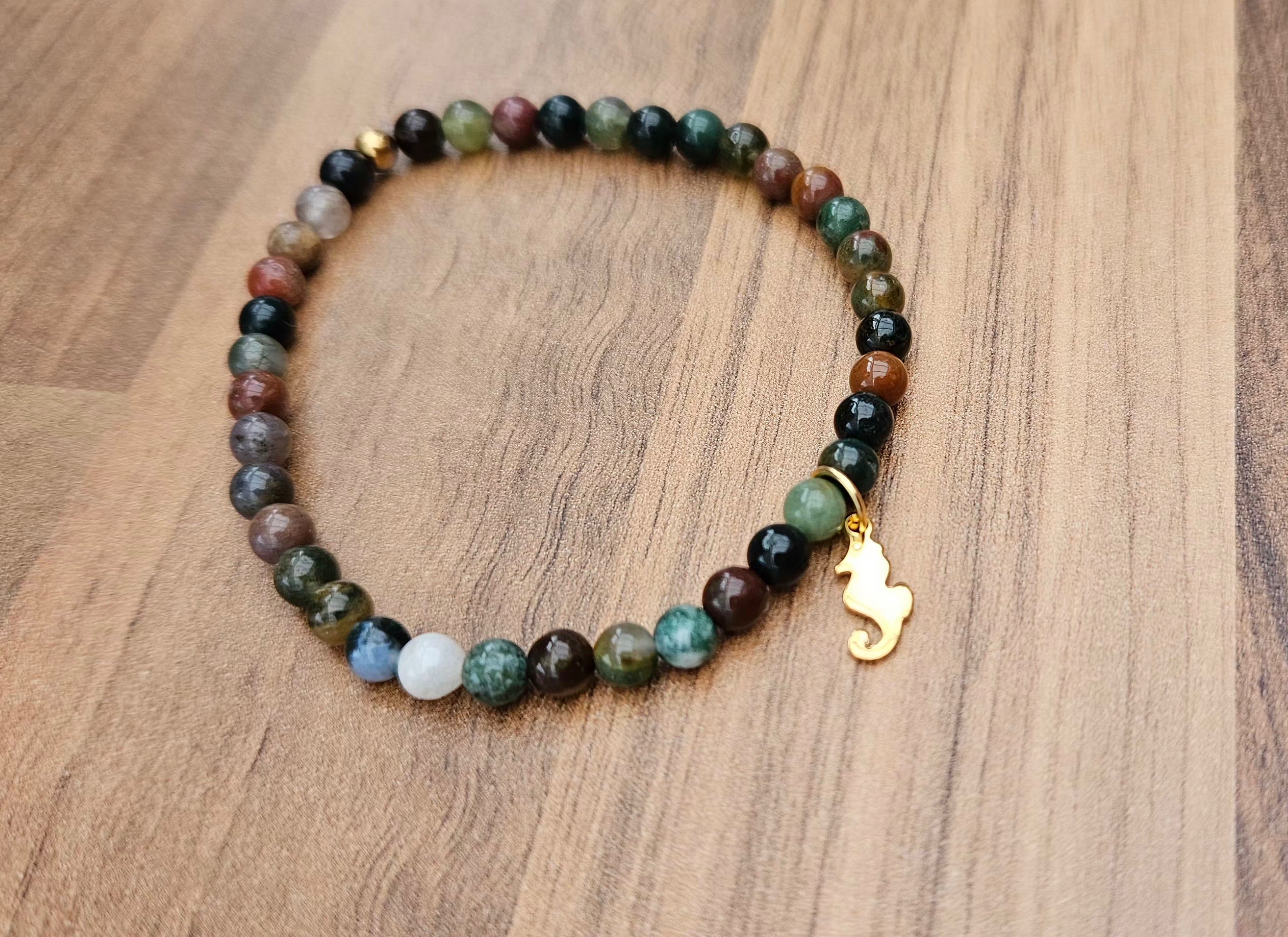 Indian Agate Bracelet