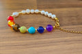 Colourful pearl Chakra Bracelet