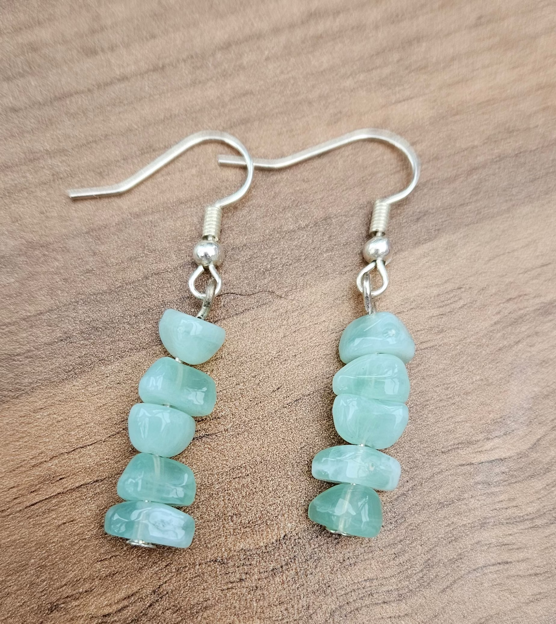 Silver Aventurine Droplet