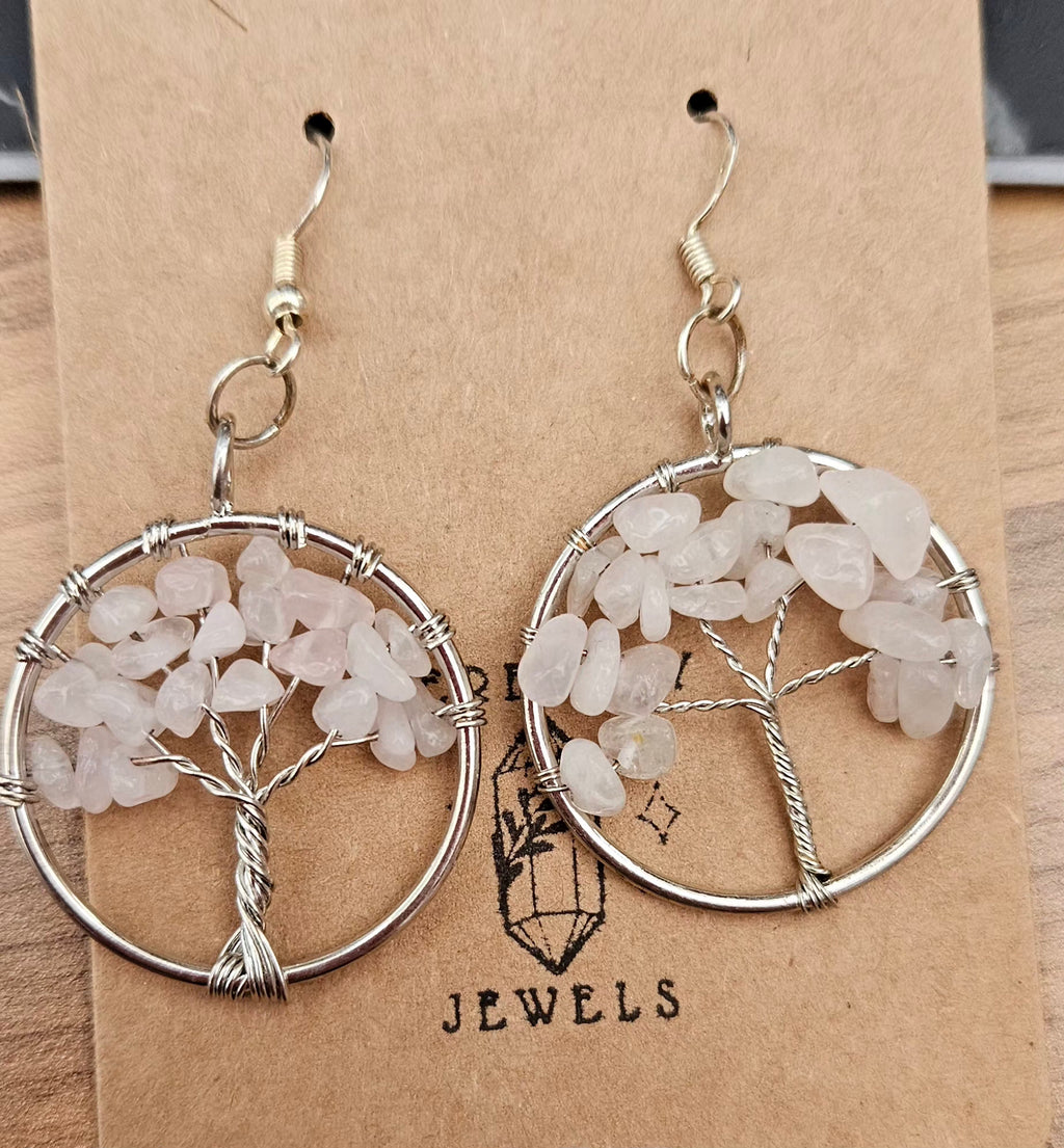 Rose Quartz Tree of Life
