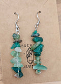 Dark Green Aventurine Droplets