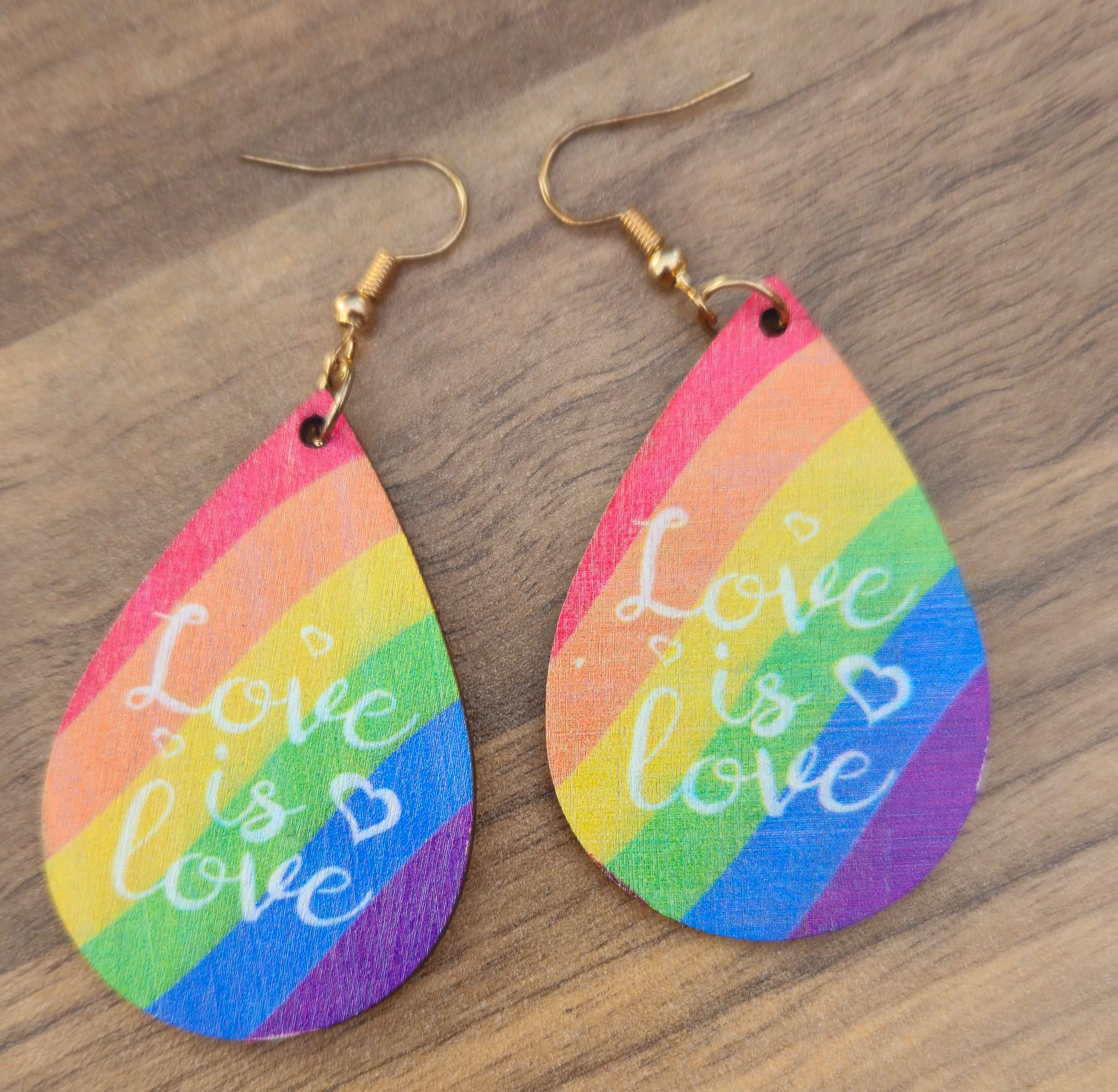 Love is Love Earrings