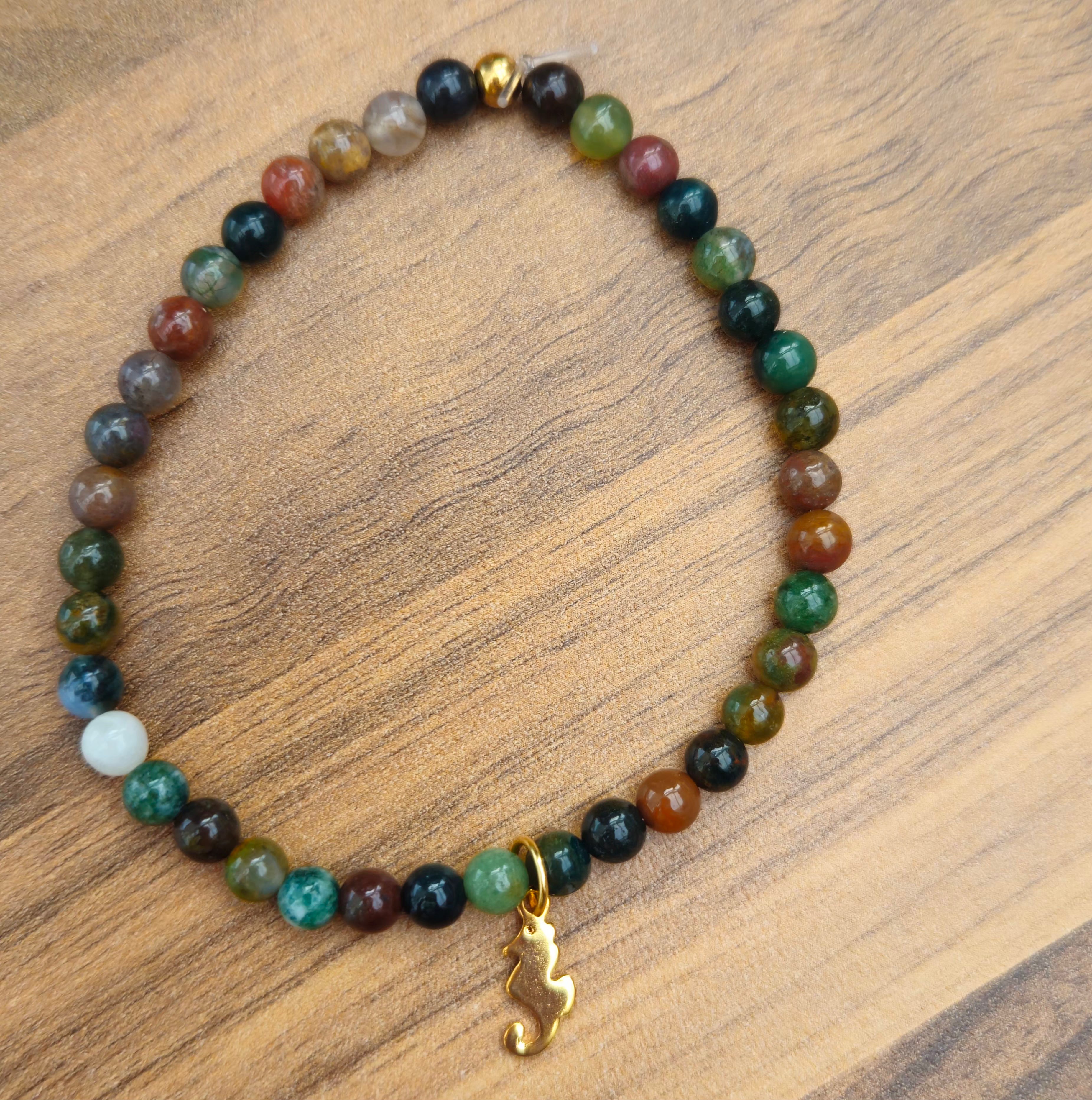 Indian Agate Bracelet
