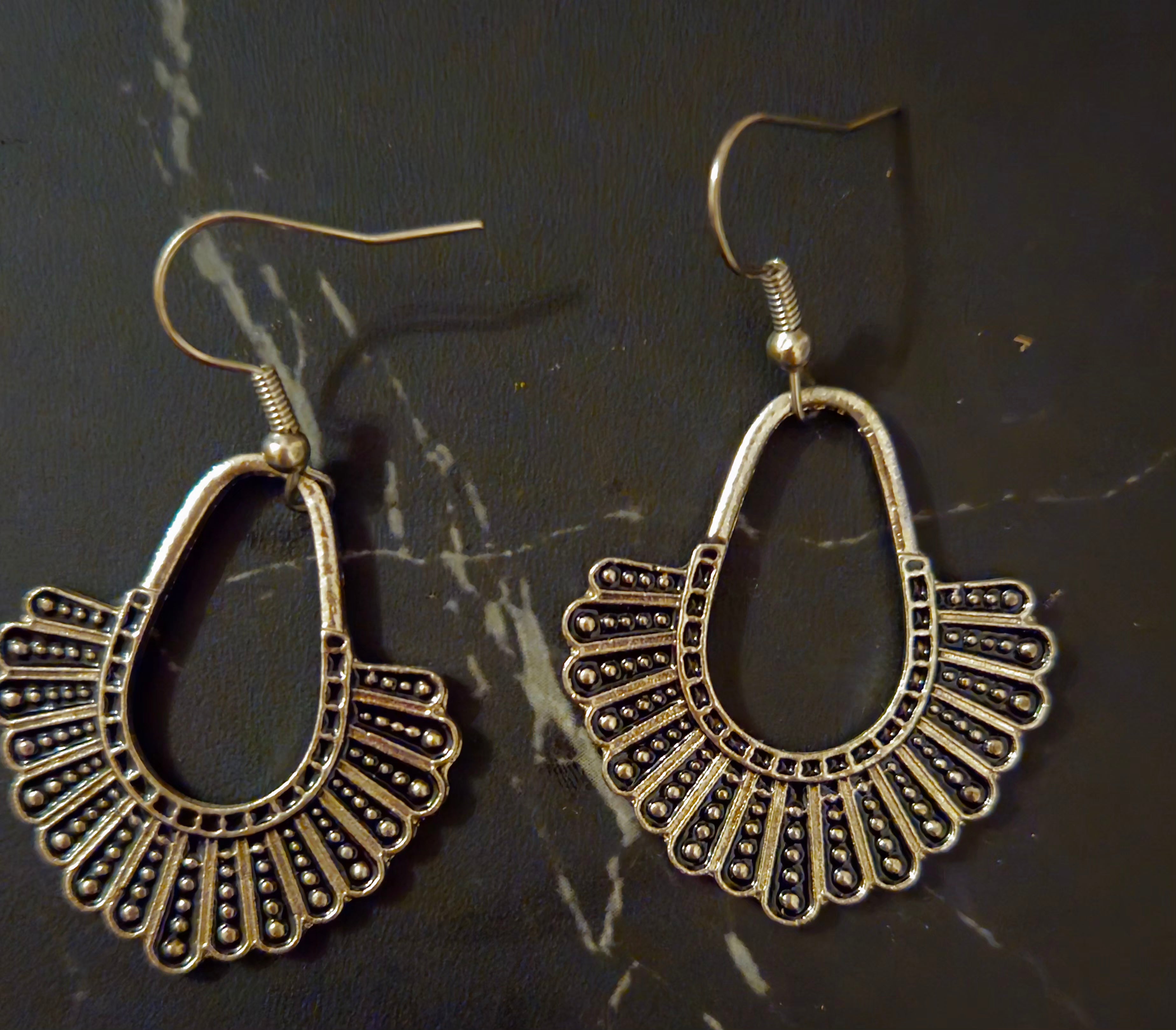 Fan Earrings
