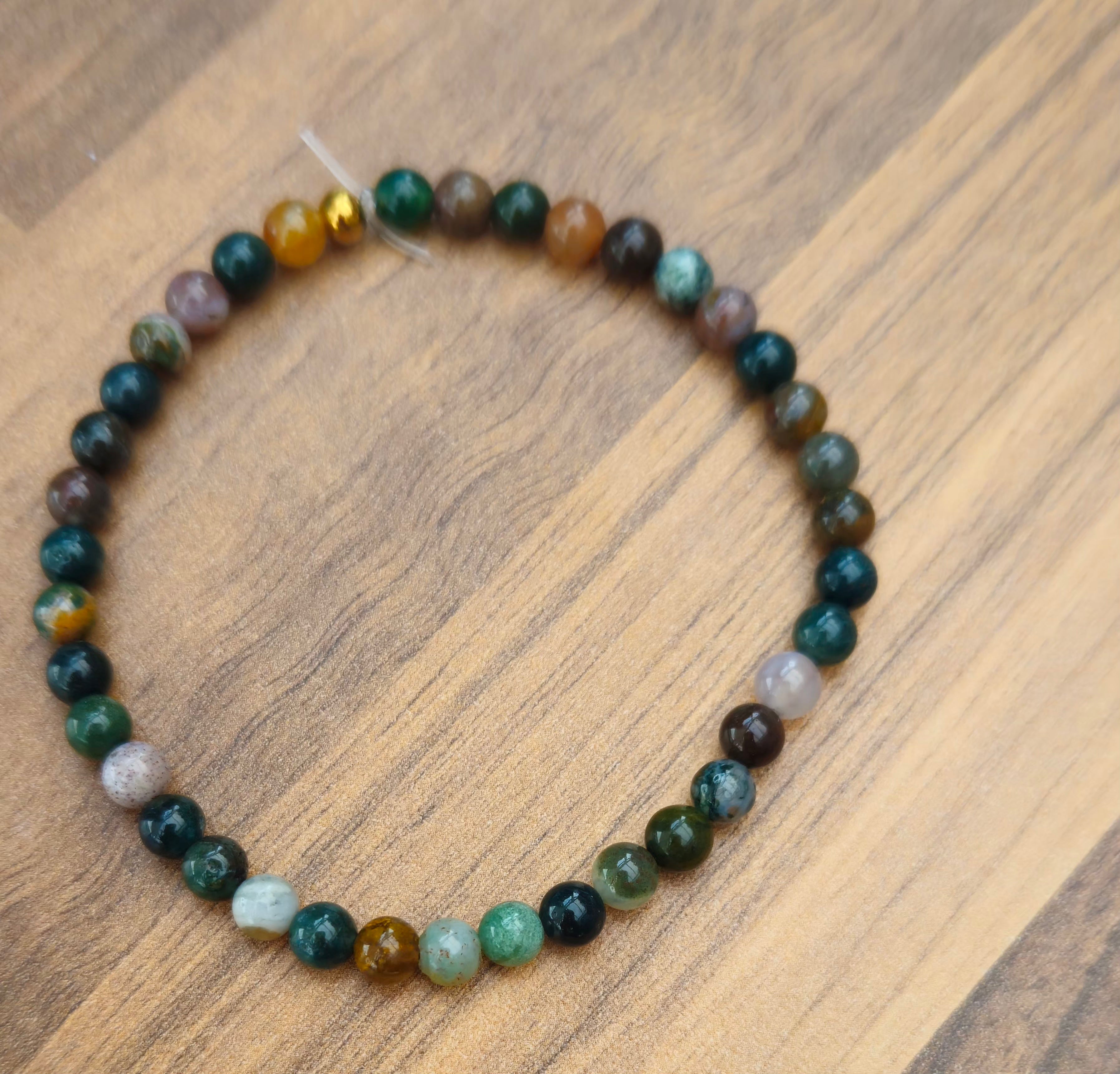 Indian Agate Bracelet