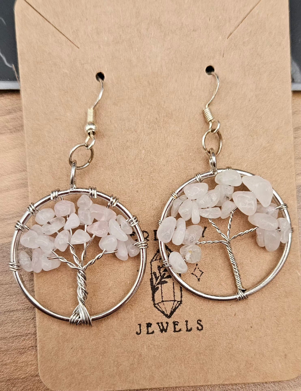 Rose Quartz Tree of Life