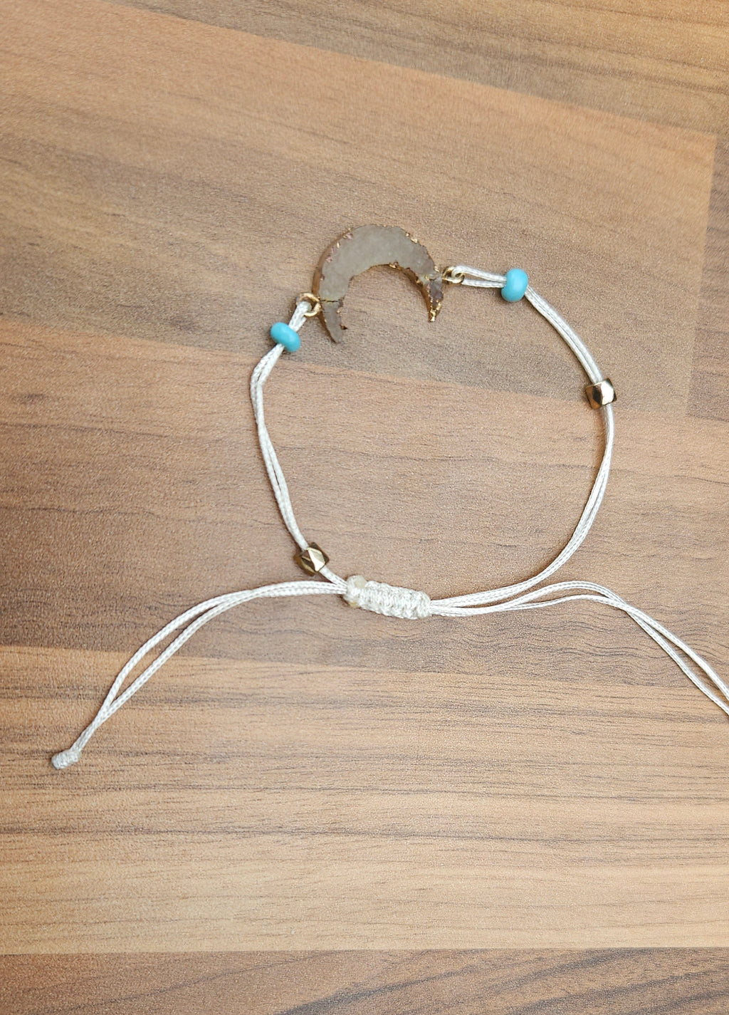 Pink moon bracelet