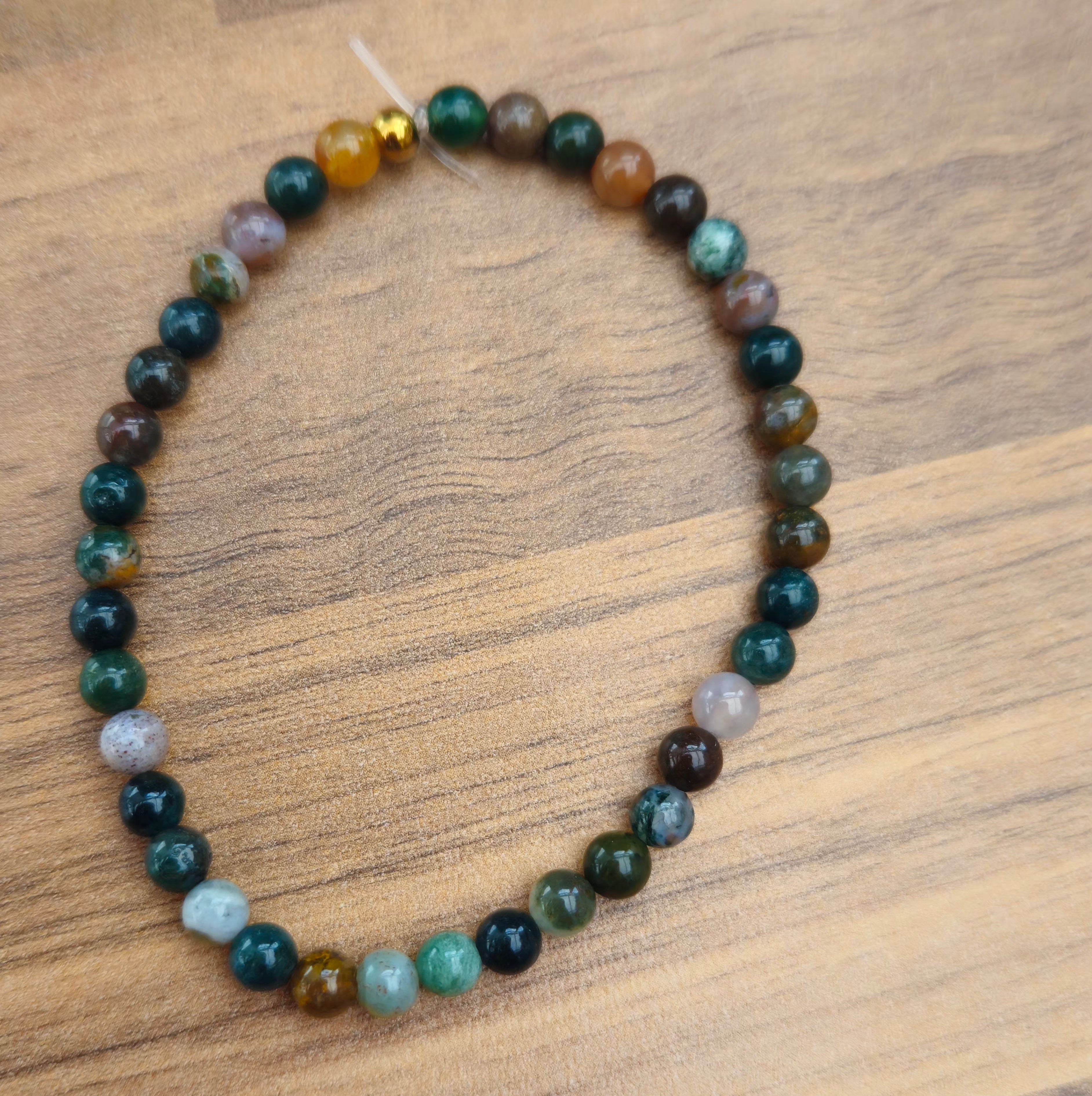 Indian Agate Bracelet