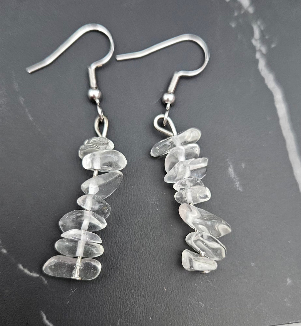 Clear Quartz Droplets