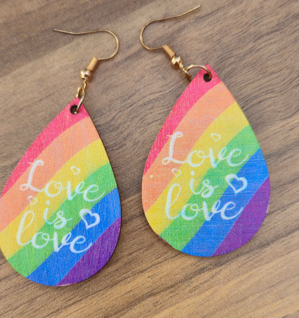 Love is Love Earrings