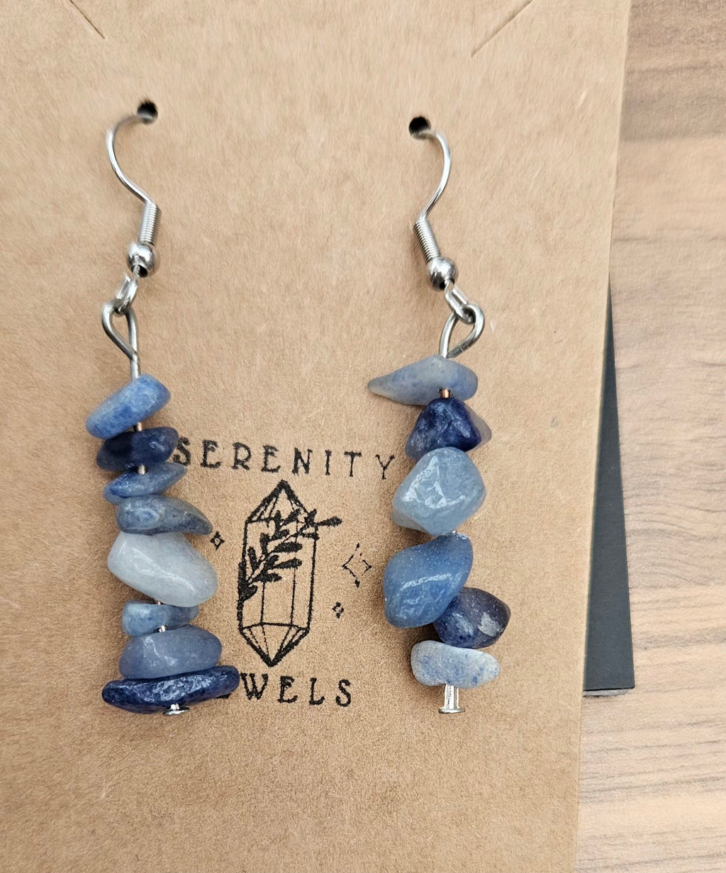 Blue Kyanite Droplets