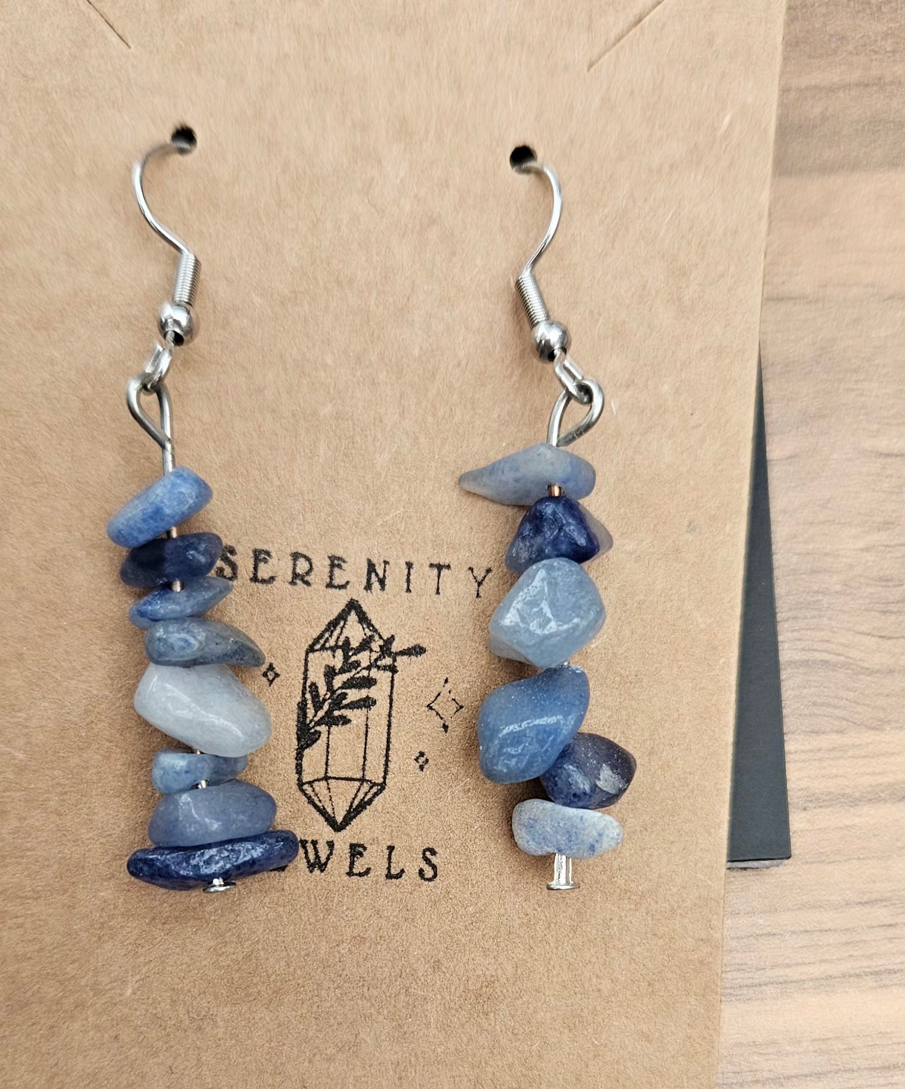 Blue Kyanite Droplets