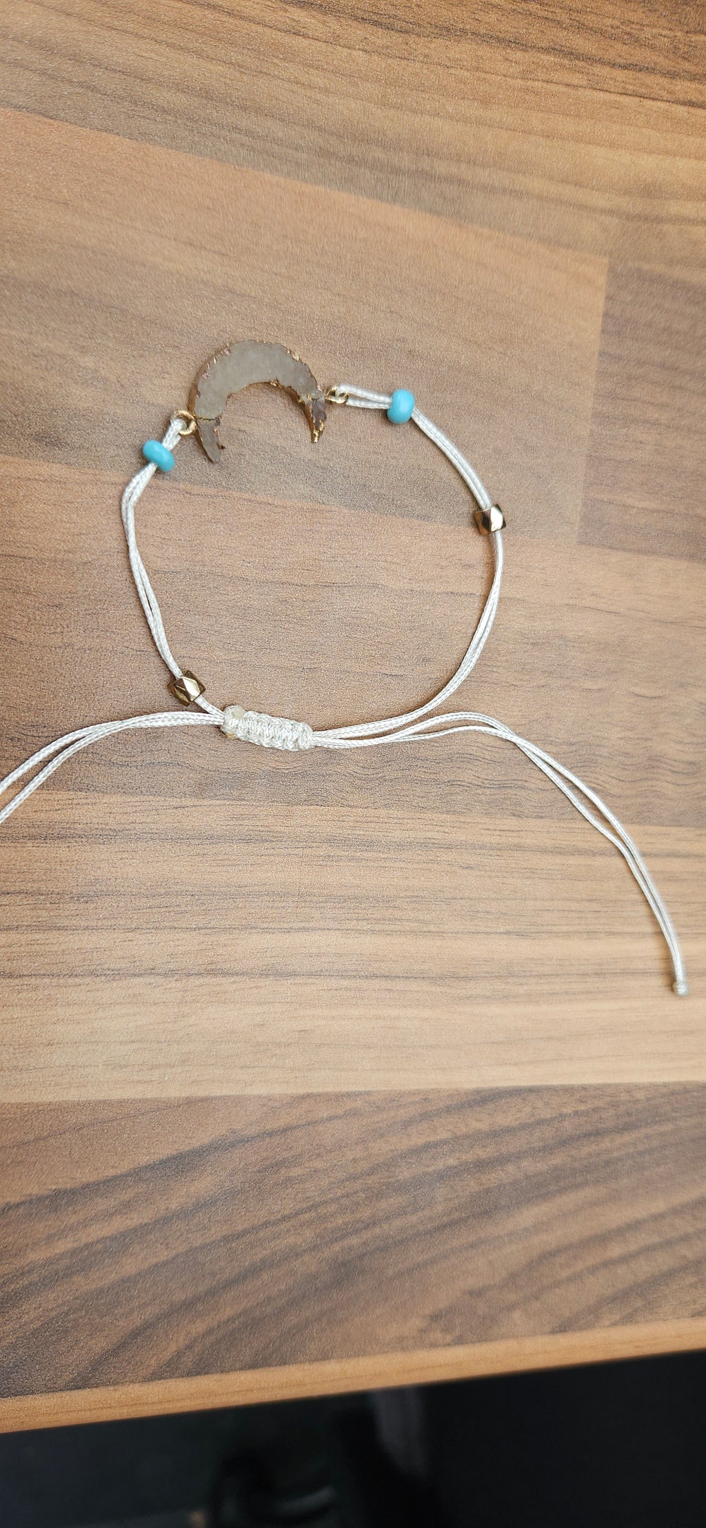 Pink moon bracelet