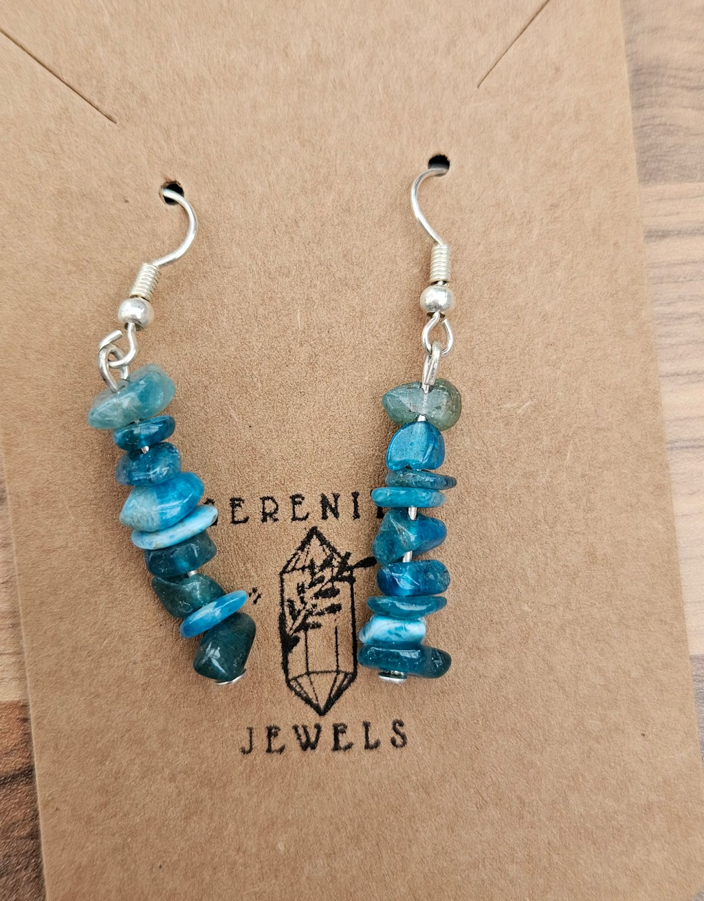 Blue Apatite Droplets