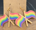 Rainbow Flag Earrings