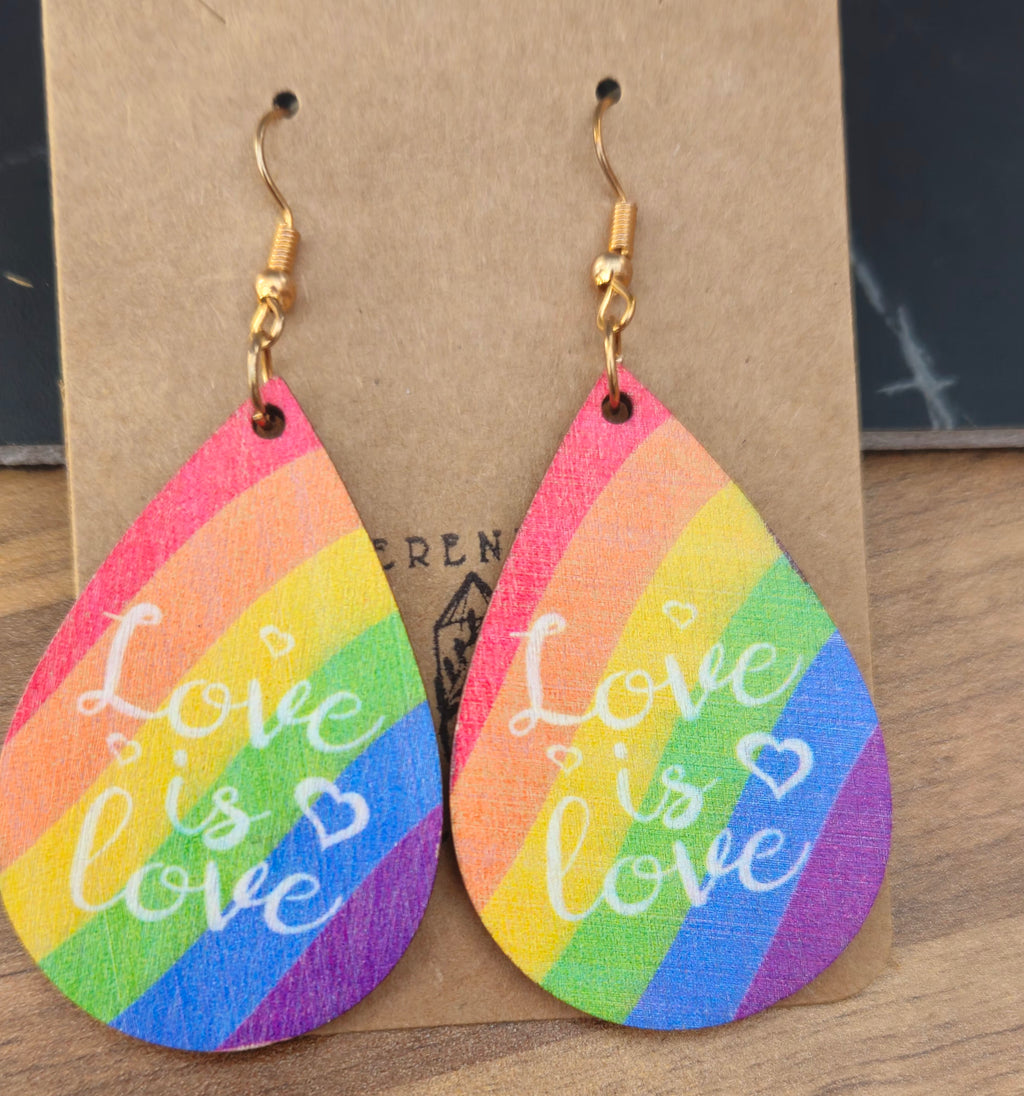 Love is Love Earrings