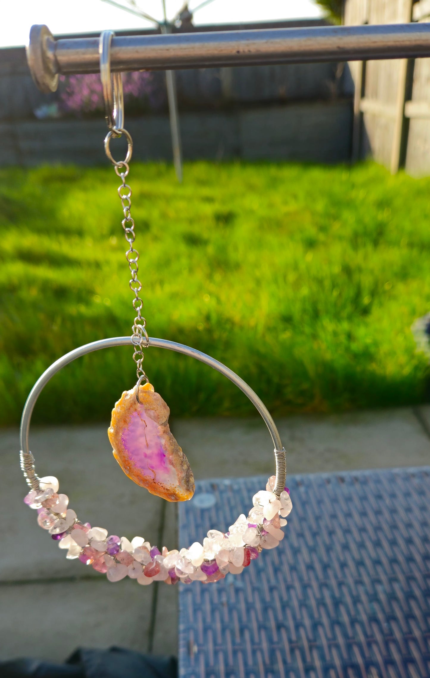 Purple suncatcher