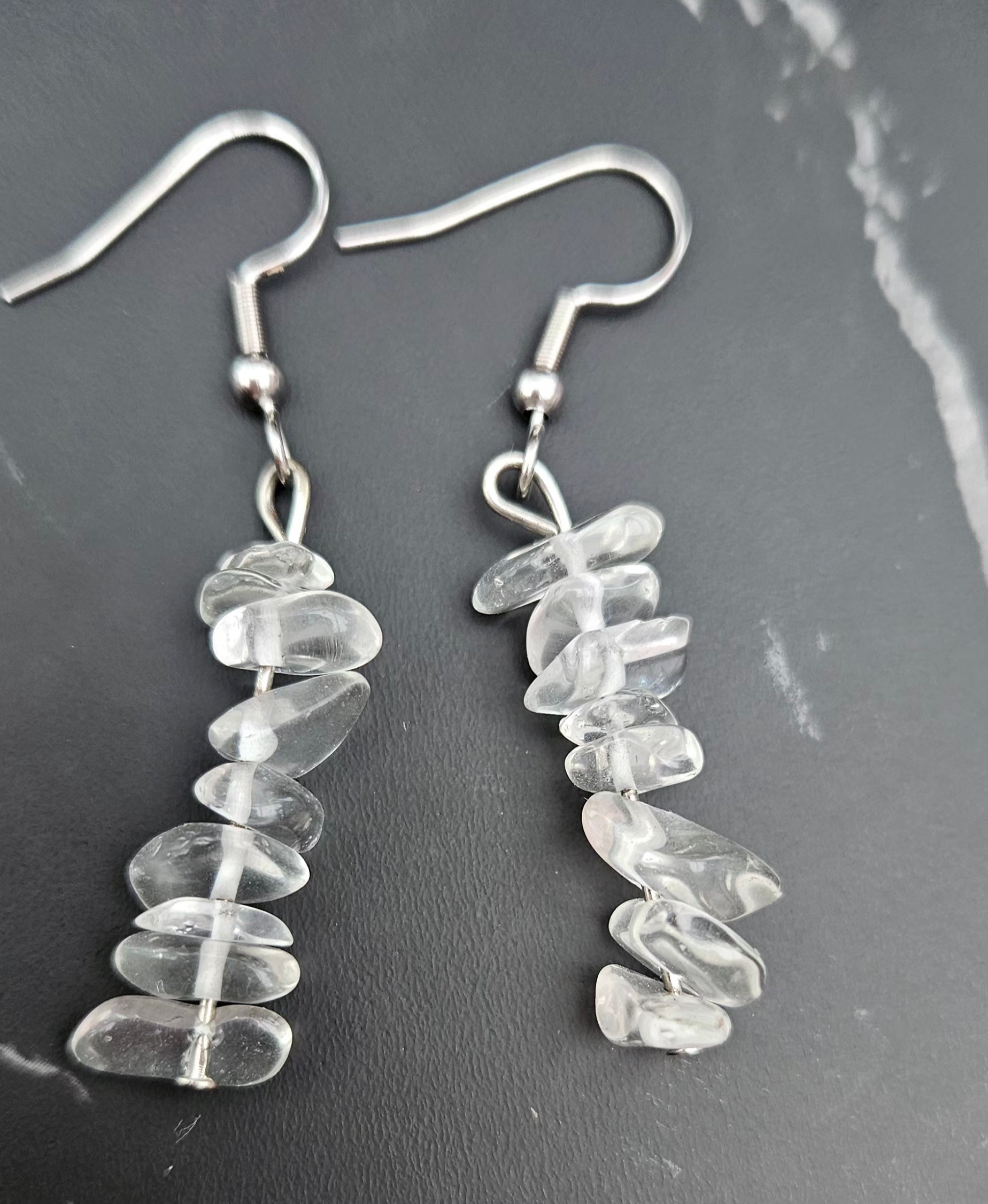Clear Quartz Droplets