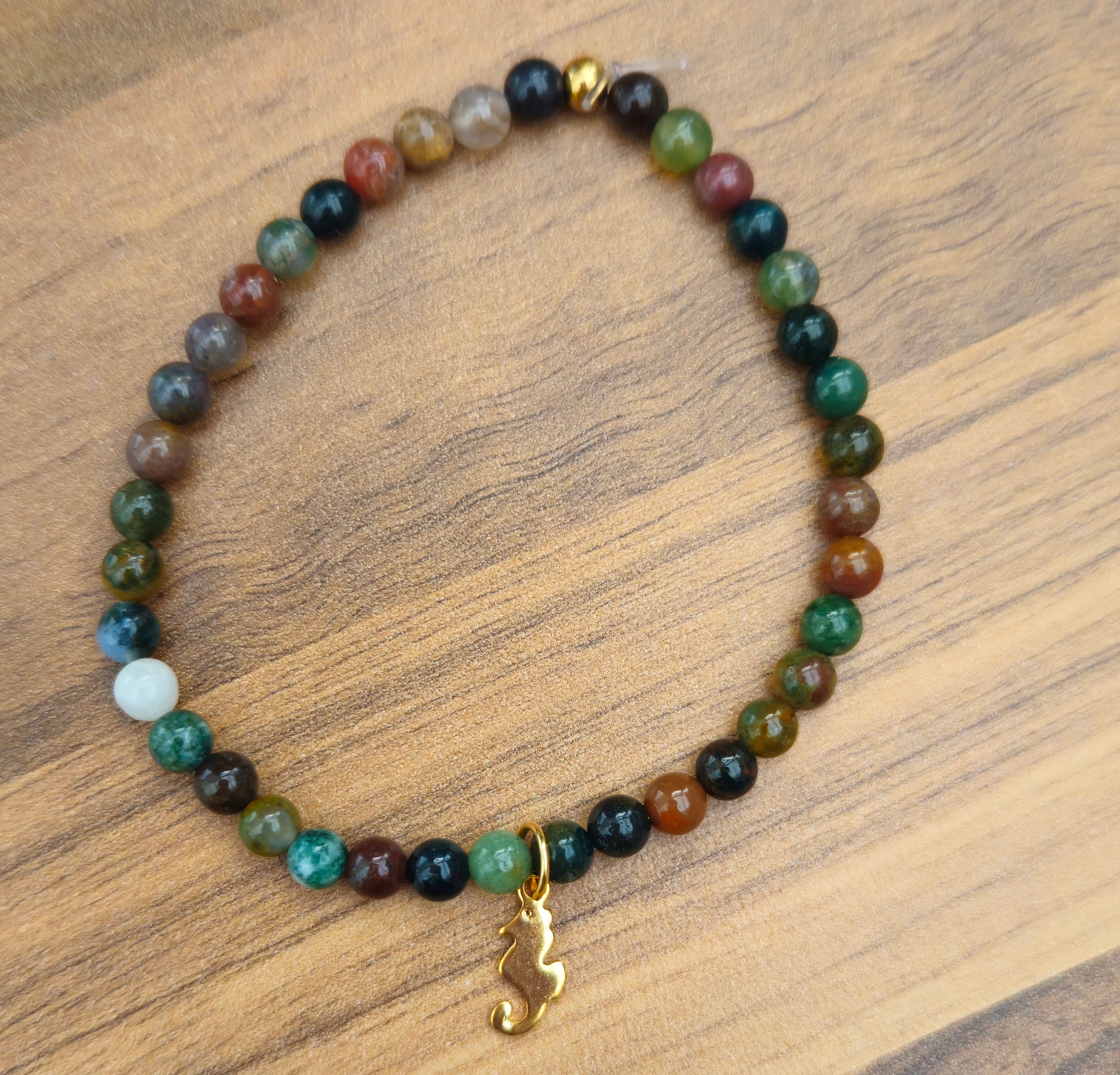 Indian Agate Bracelet