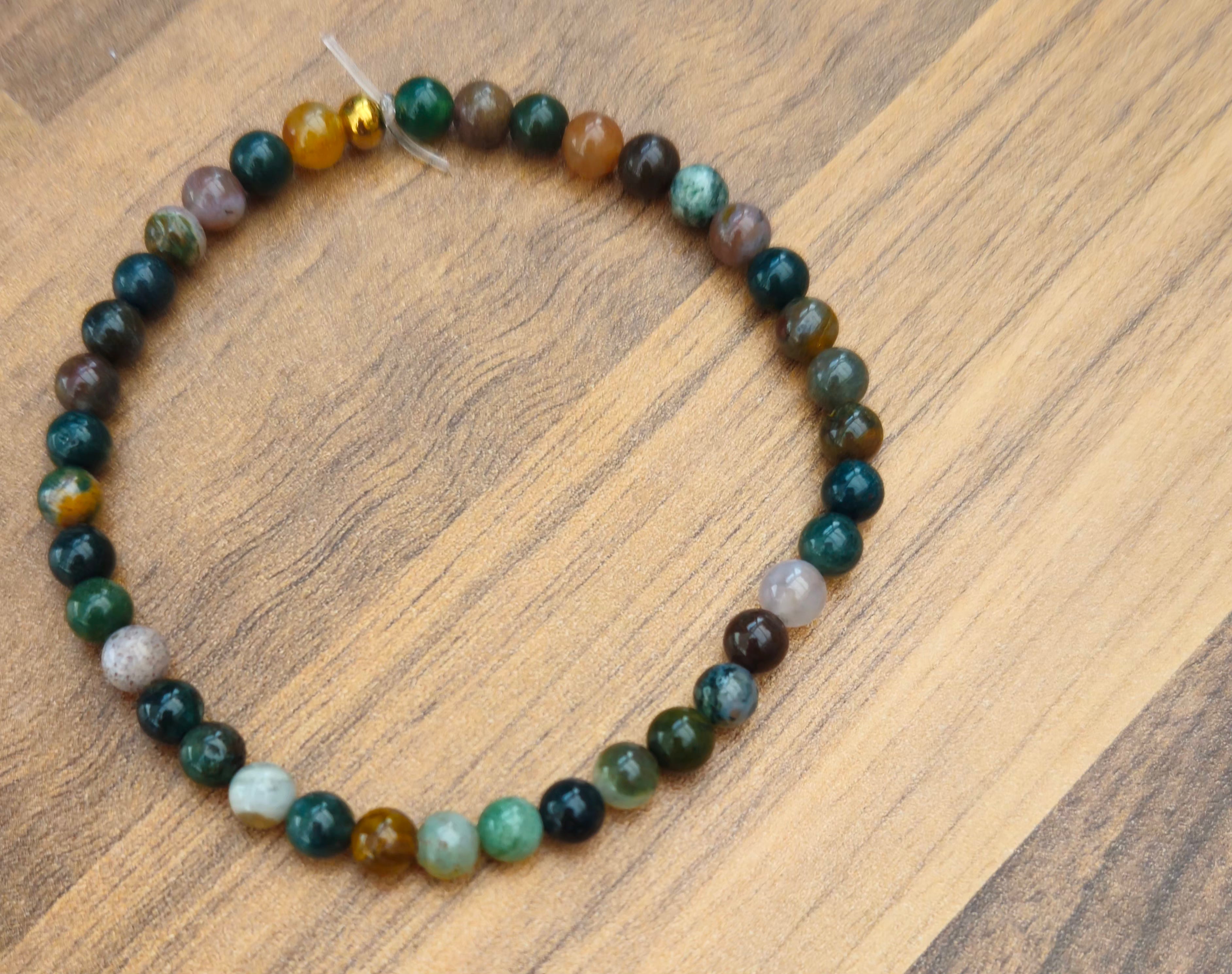Indian Agate Bracelet